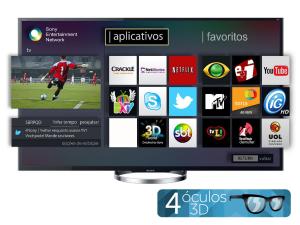 smart tv led 3d 55 sony xbr 55x855a ultra hd 4k